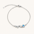 Mondstein Armband mit Sonne und Sternen