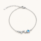 Mondstein Armband mit Sonne und Sternen