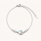 Mondstein Armband mit Mondsichel