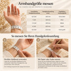 Onyx Armband mit glänzenden Perlen und Schiebeverschluss