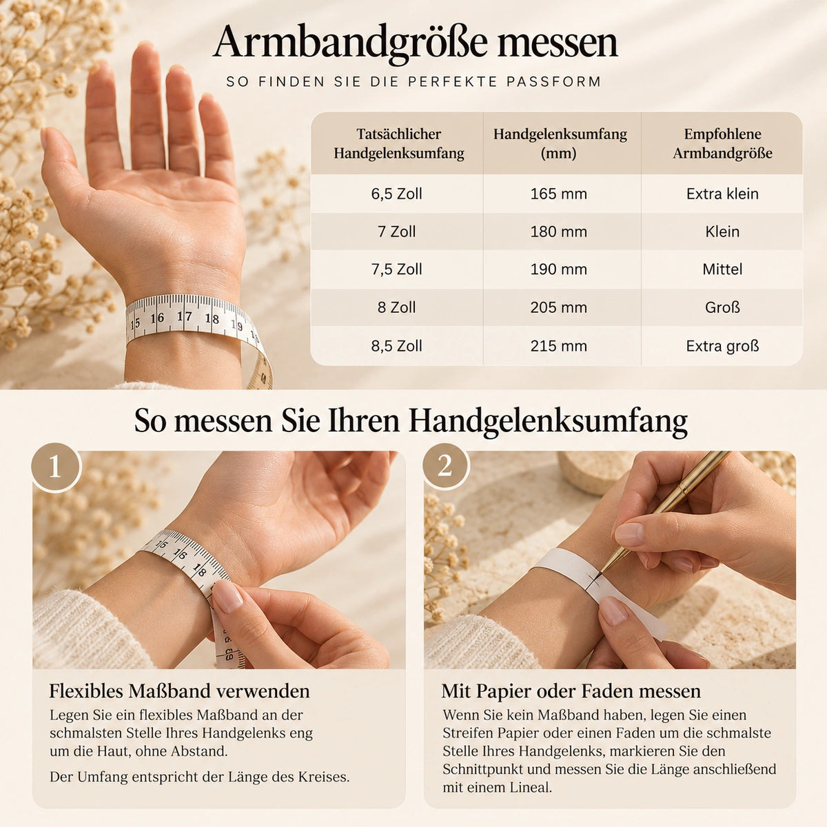Onyx Armband mit weißen Howlith-Perlen