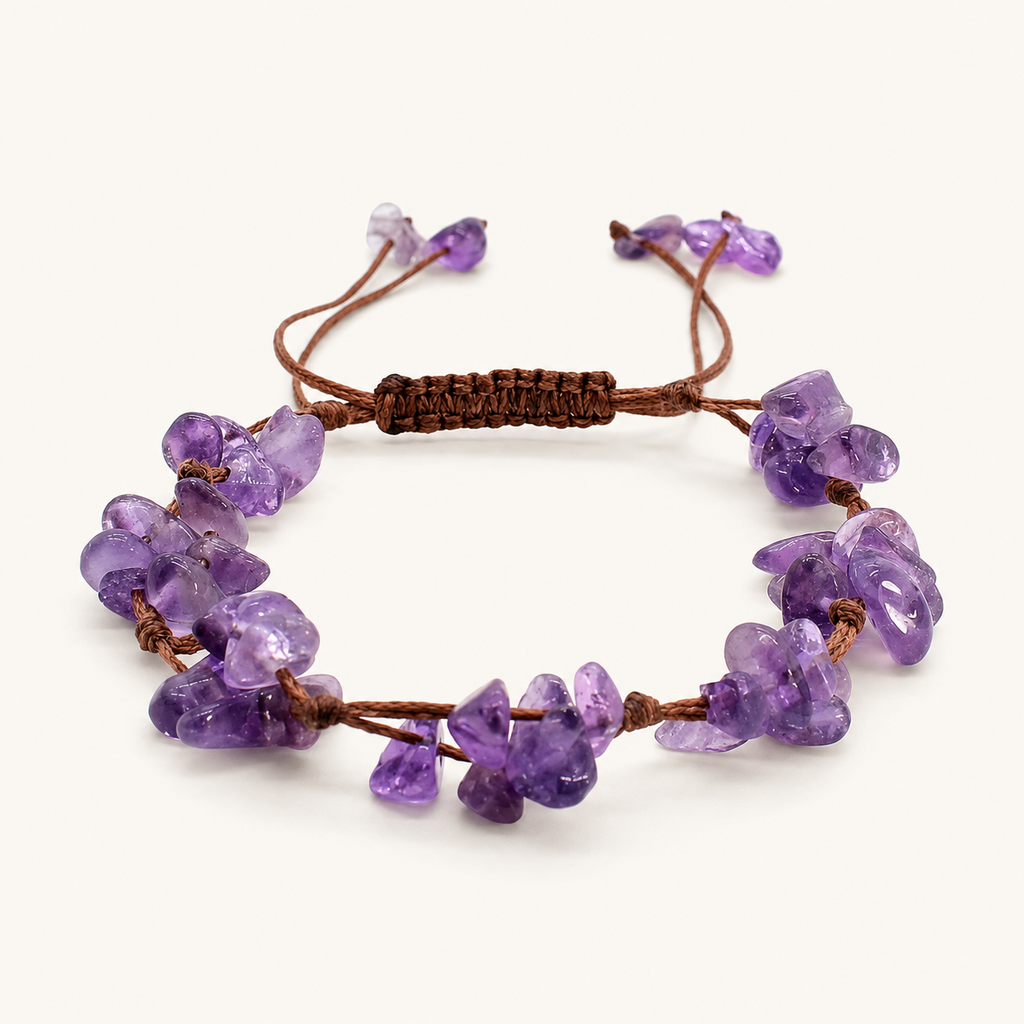 Amethyst Splitterarmband