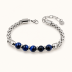 Blaues Tigerauge Armband