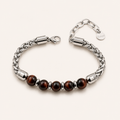 Rotes Tigerauge Armband