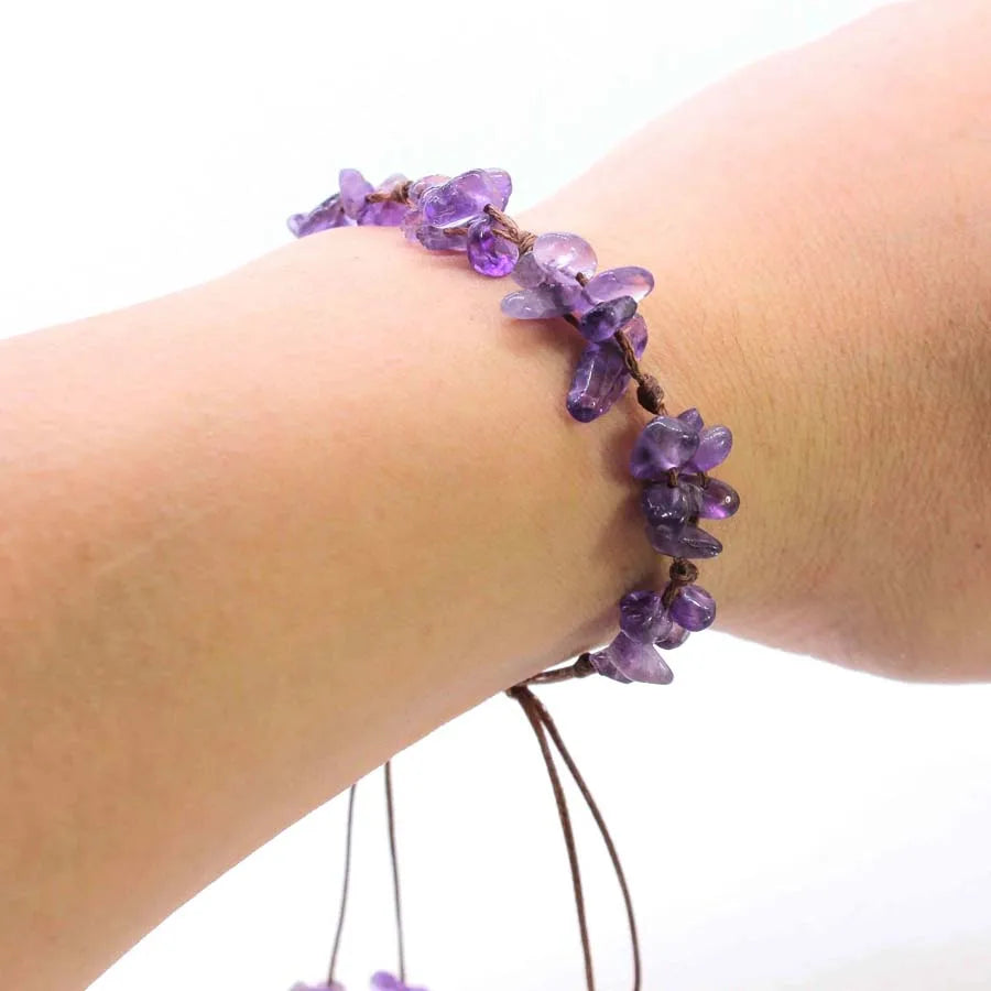 Amethyst Splitterarmband