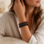 Tigerauge Hämatit Lavastein Armband Set